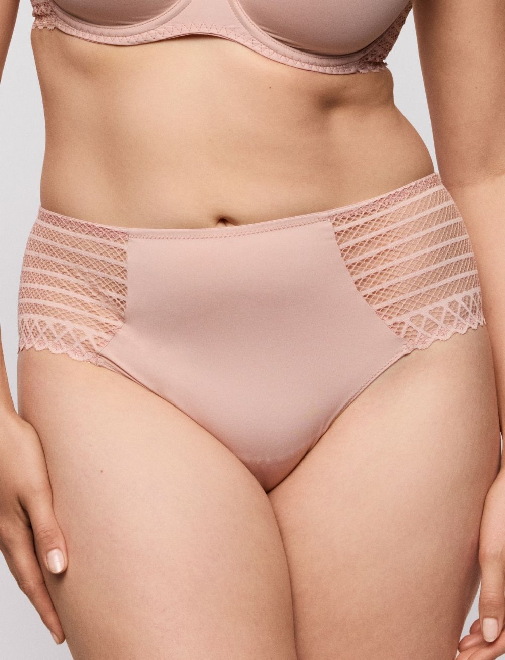 Primadonna Twist Twist Side Full Briefs Powder Rose