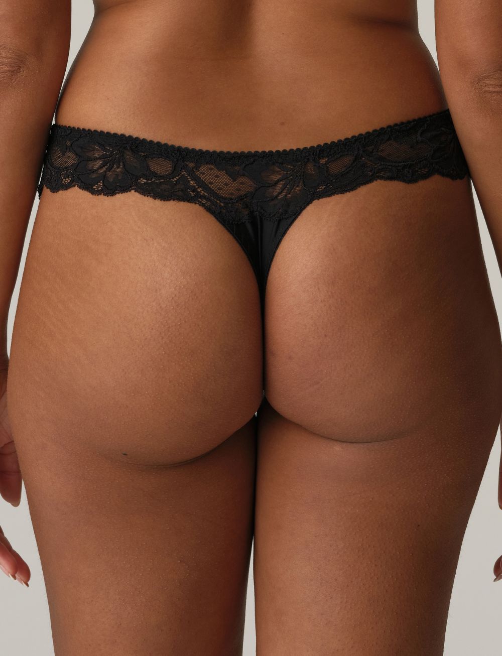 Primadonna Madison Thong Black Tailor