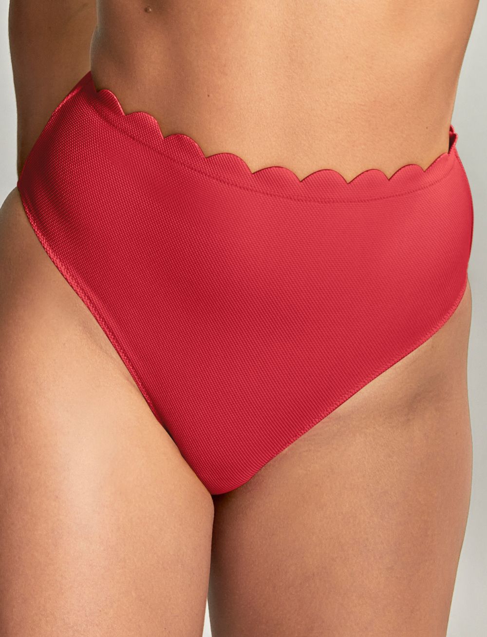 Panache Spirit High Waist Bikini Brief Red