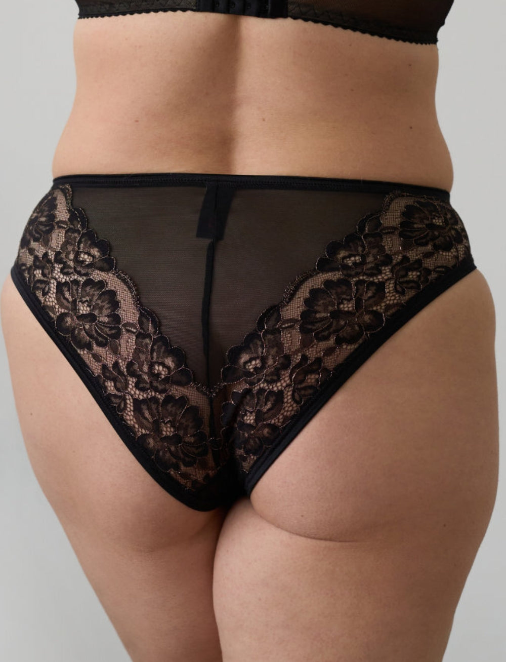 Ewa Michalak Migotek High Cut Briefs Black