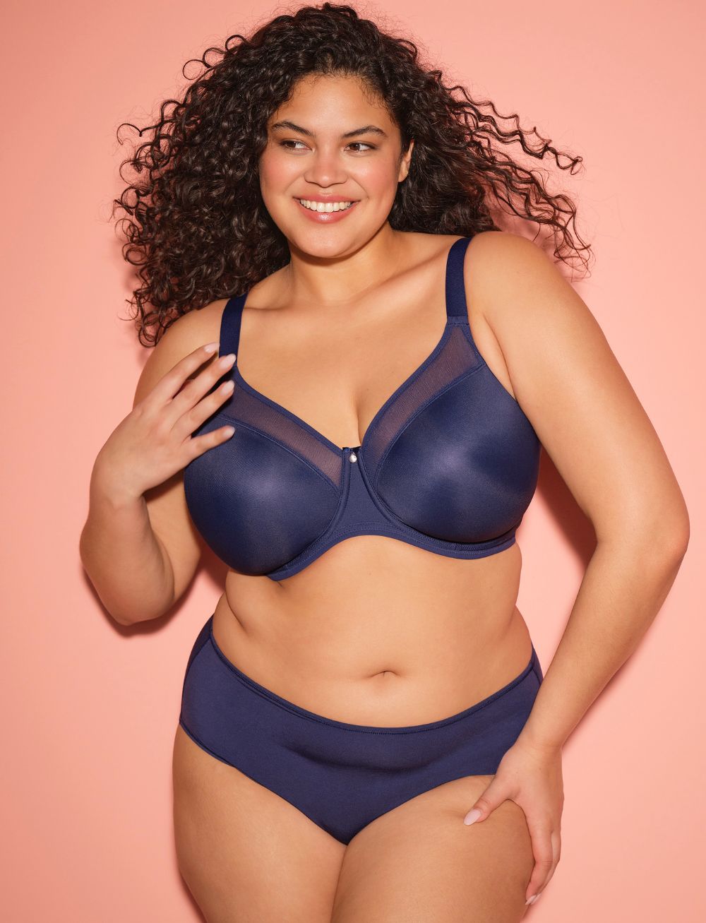 Elomi Smooth Moulded T-Shirt Bra Midnight