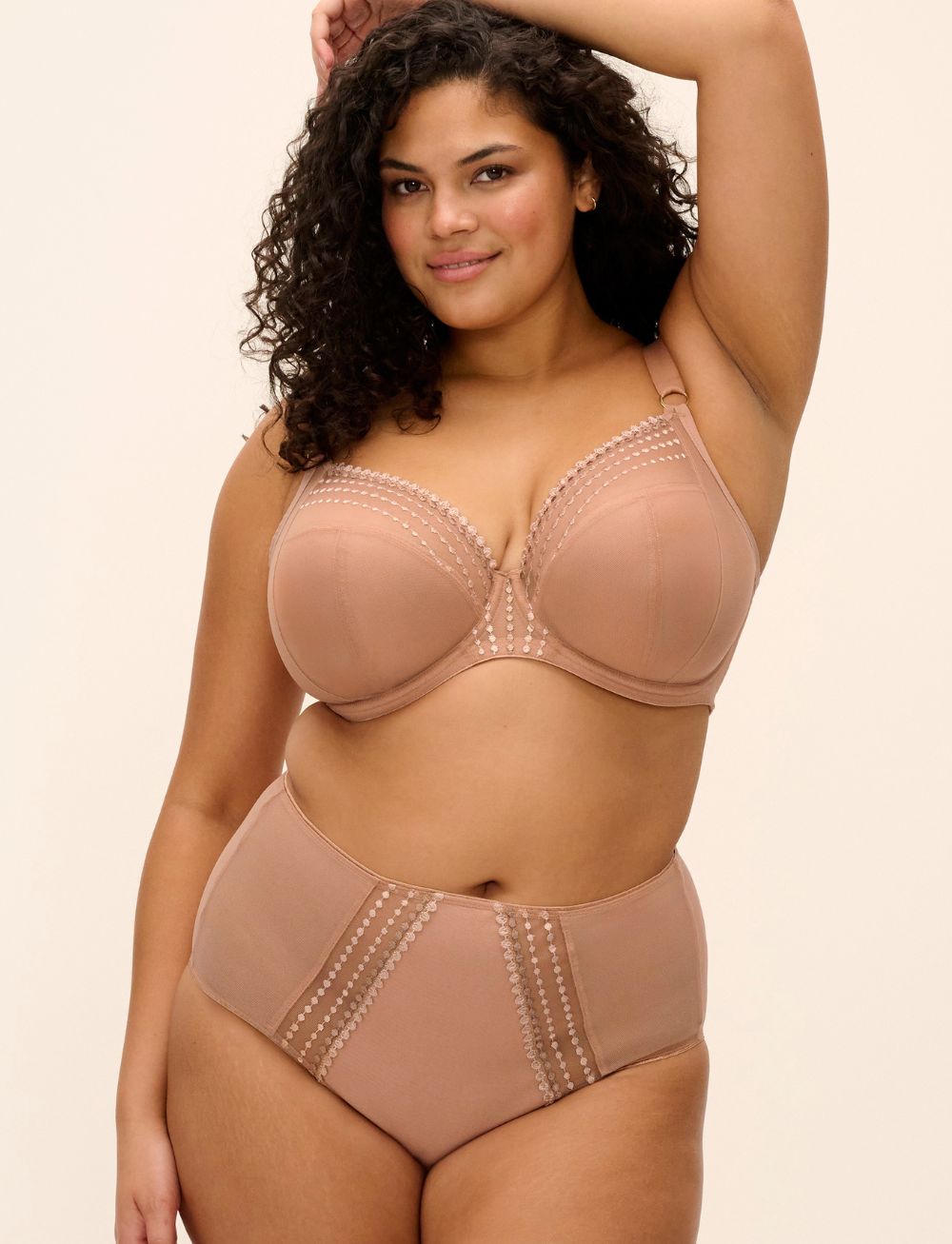 Elomi Matilda UW Plunge Bra Cafe au Lait