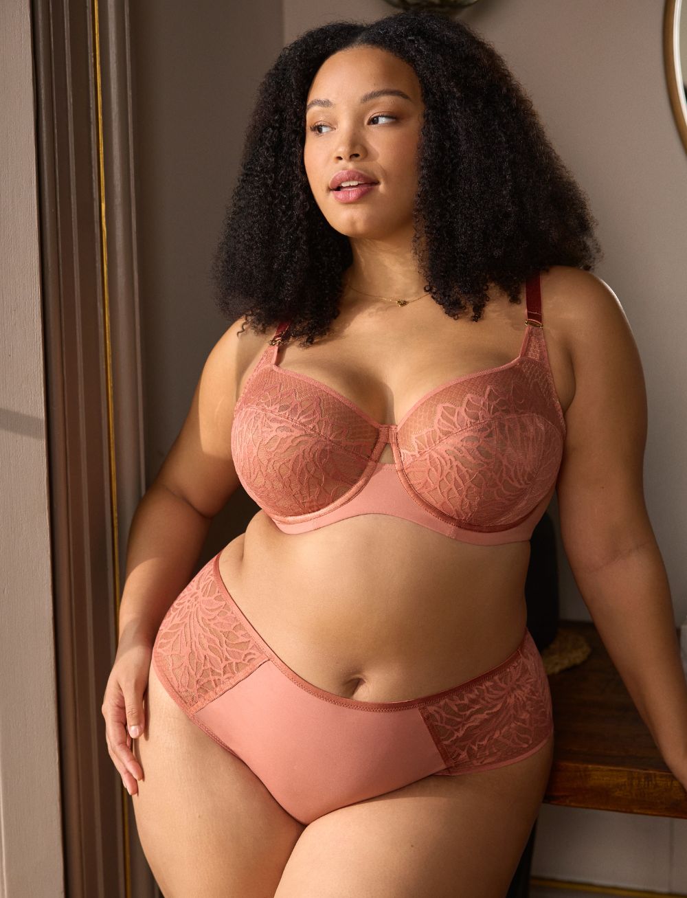 Sculptresse Sophia Full Cup Bra Sienna Rose