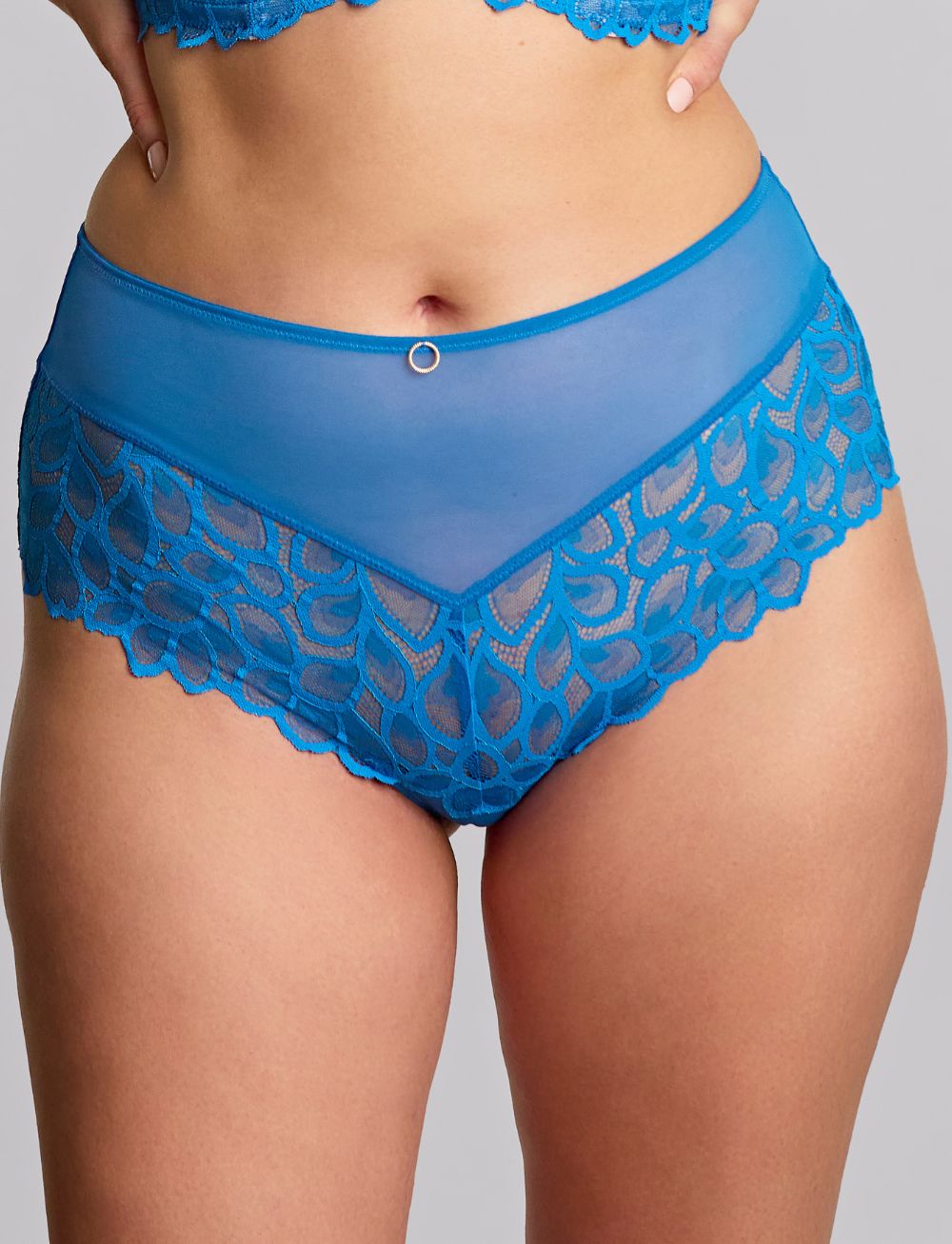 Panache Allure Deep Brief Azure Blue