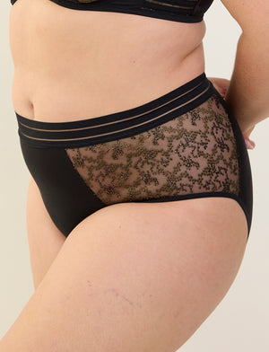 Maison Lejaby Nufit Stardust Full Briefs Black