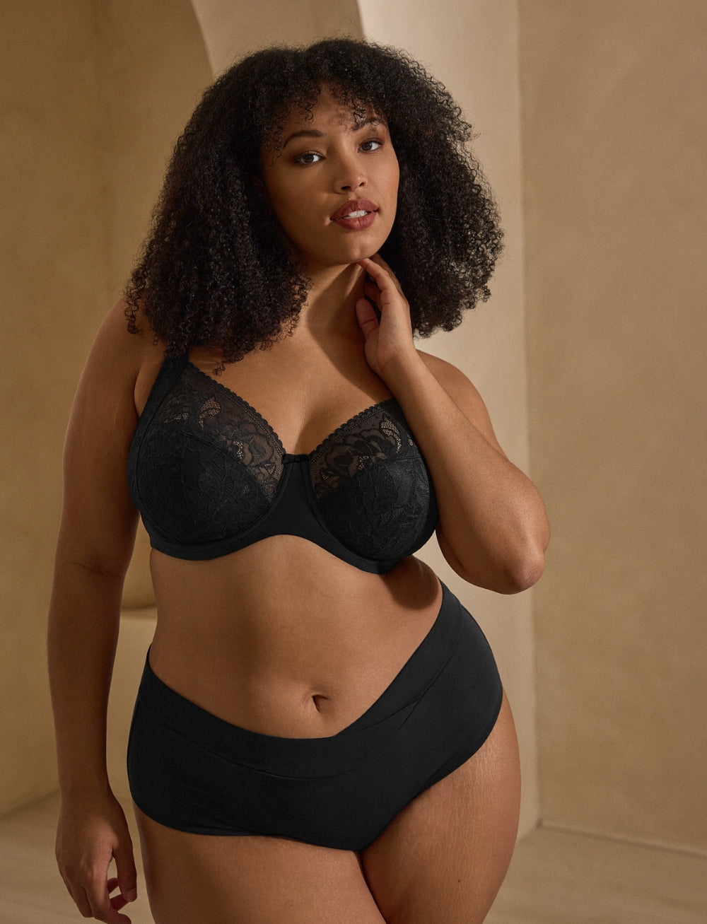 Sculptresse Dream Comfort Full Cup Bra Black