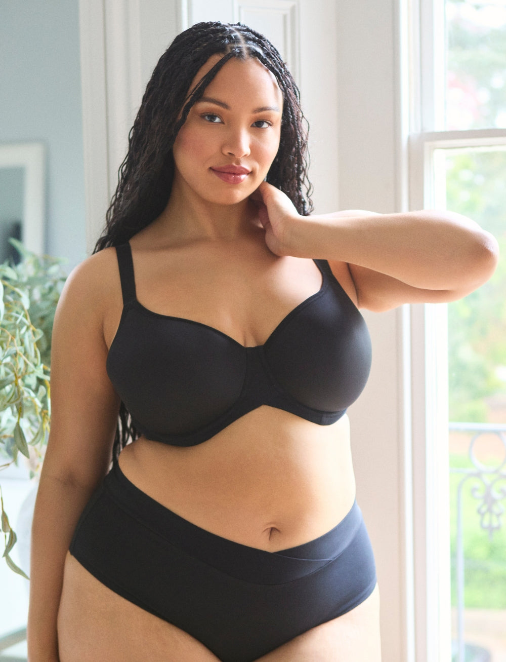 Sculptresse Form Spacer Bra Black