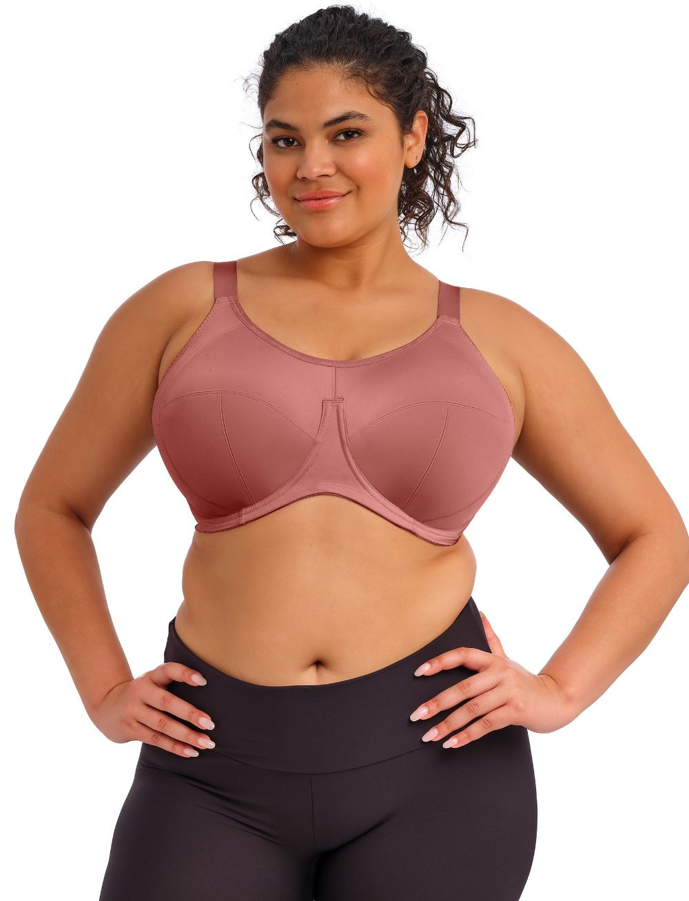 Elomi Energise Multiway Sports Bra Rosewood