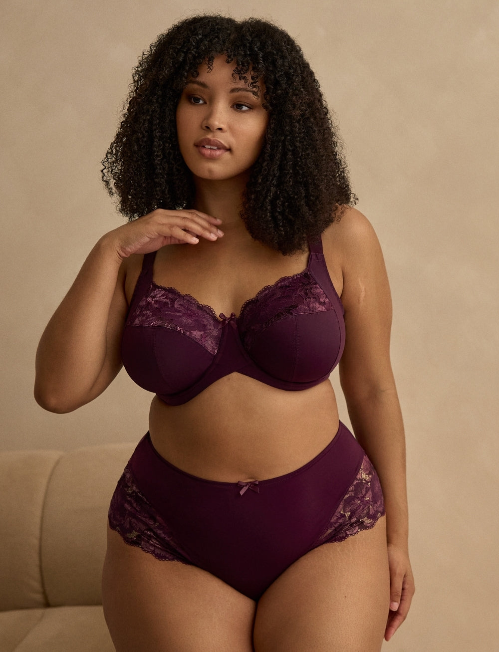 Sculptresse Amara Full Cup Bra Plum