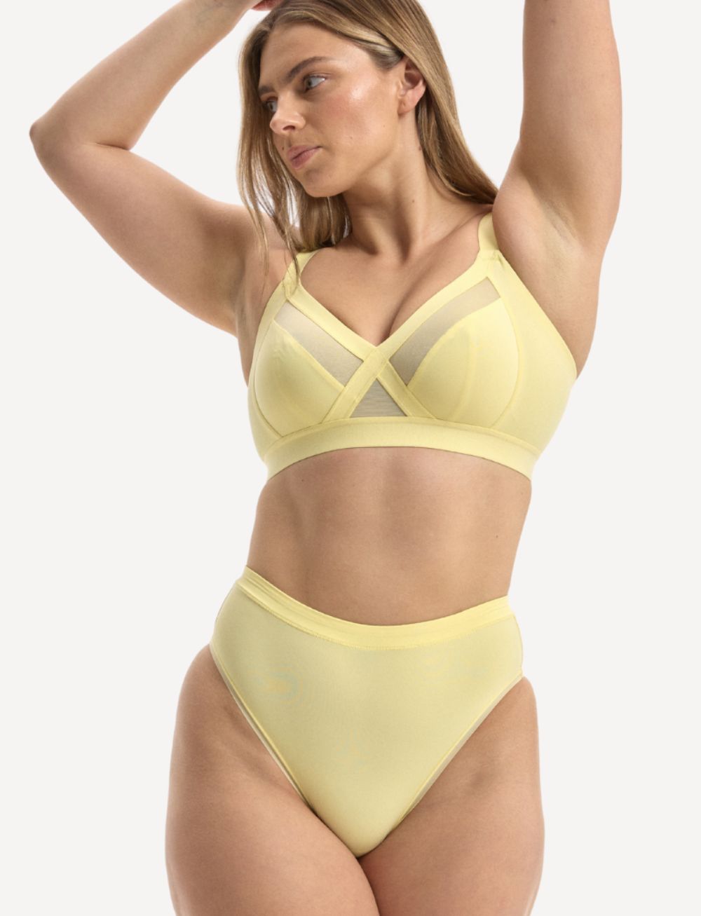 Nala Support Wirefree Bralette Banana Split