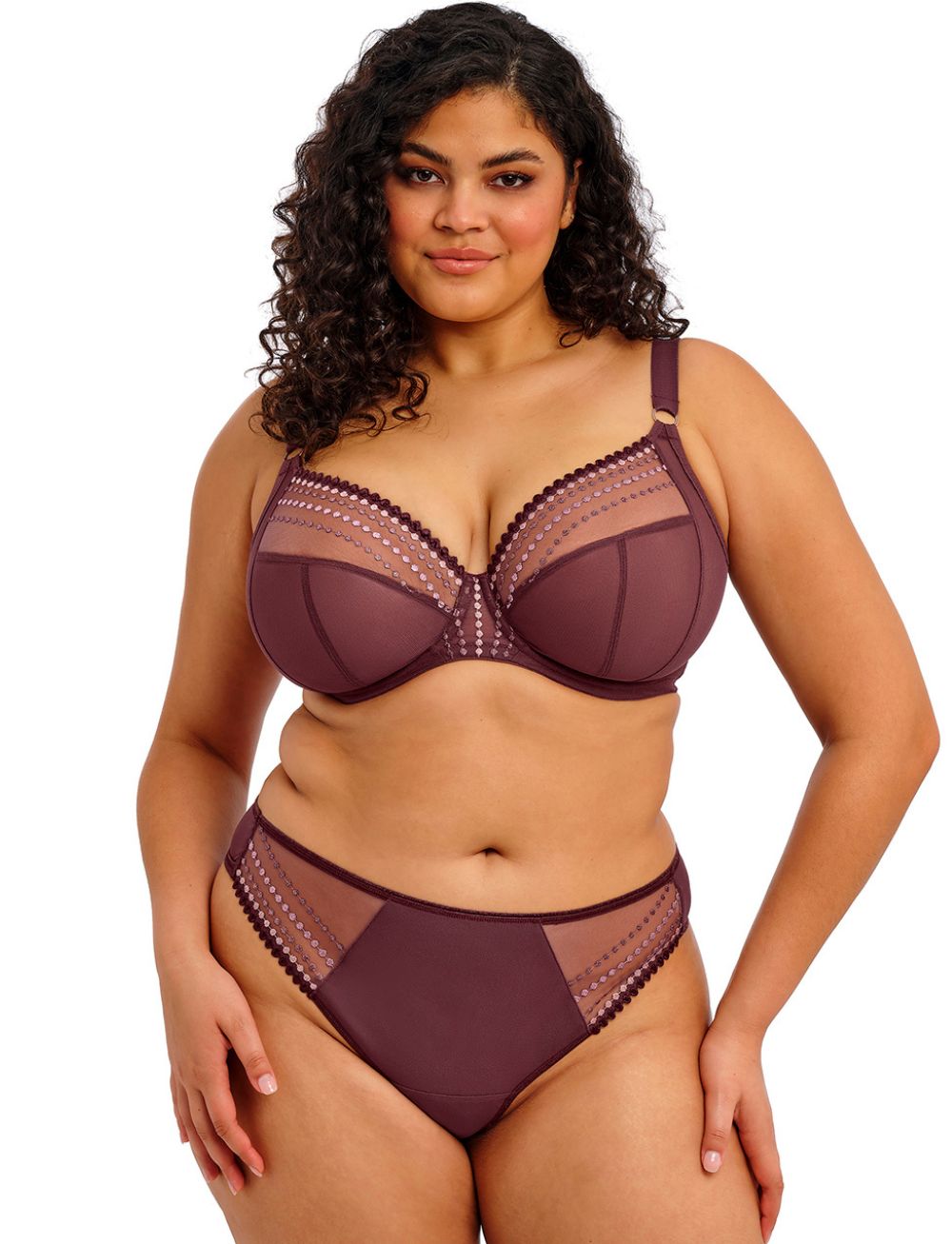 Elomi Matilda UW Plunge Bra Sugarplum