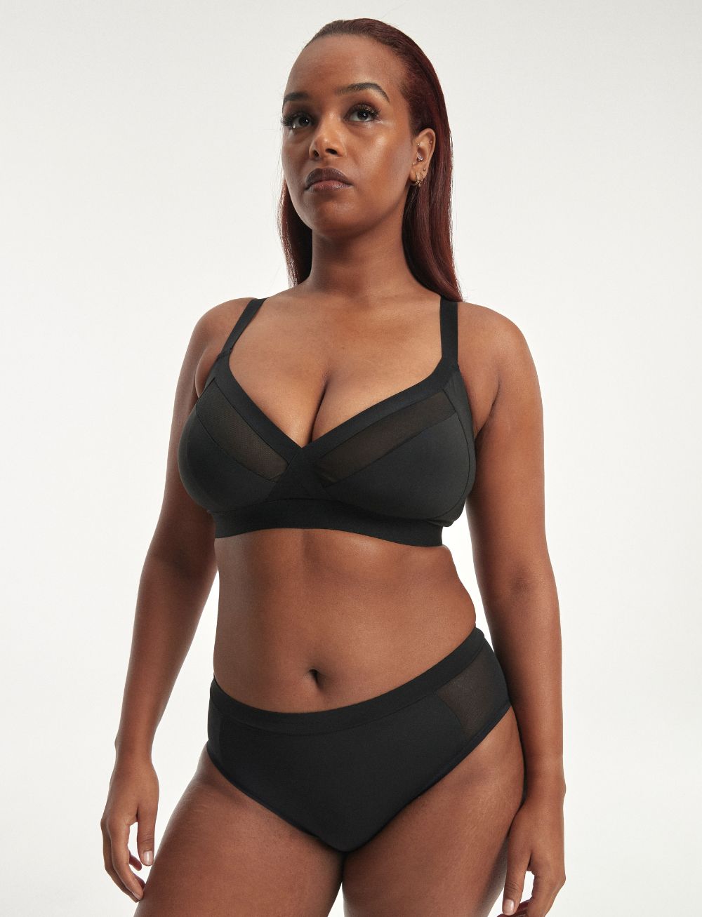 Nala Support Wirefree Bralette Licorice