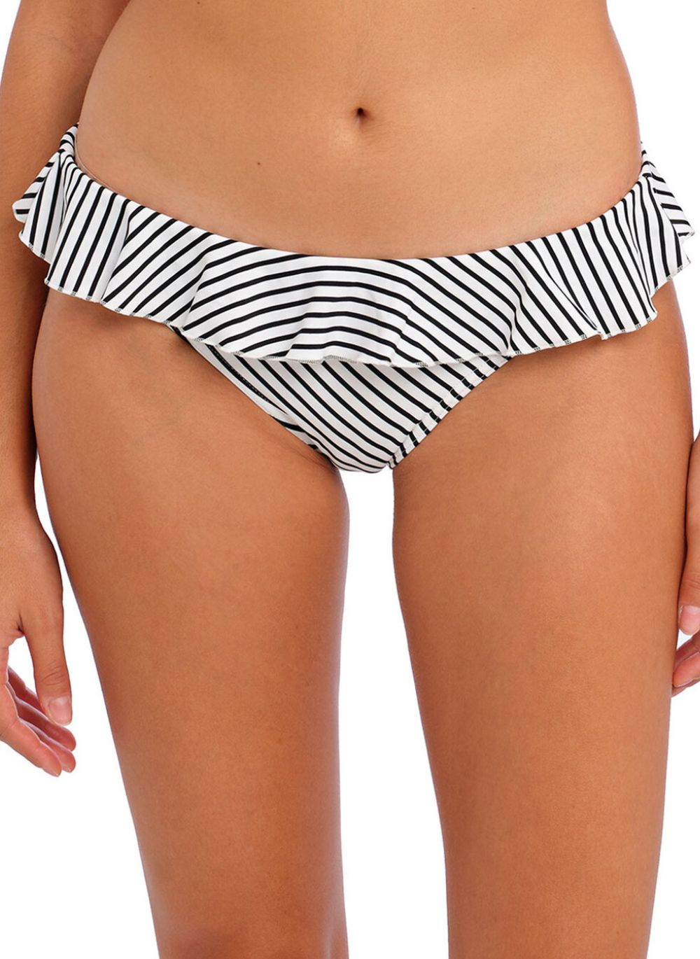 Freya Jewel Cove Italini With Frill Stripe Black
