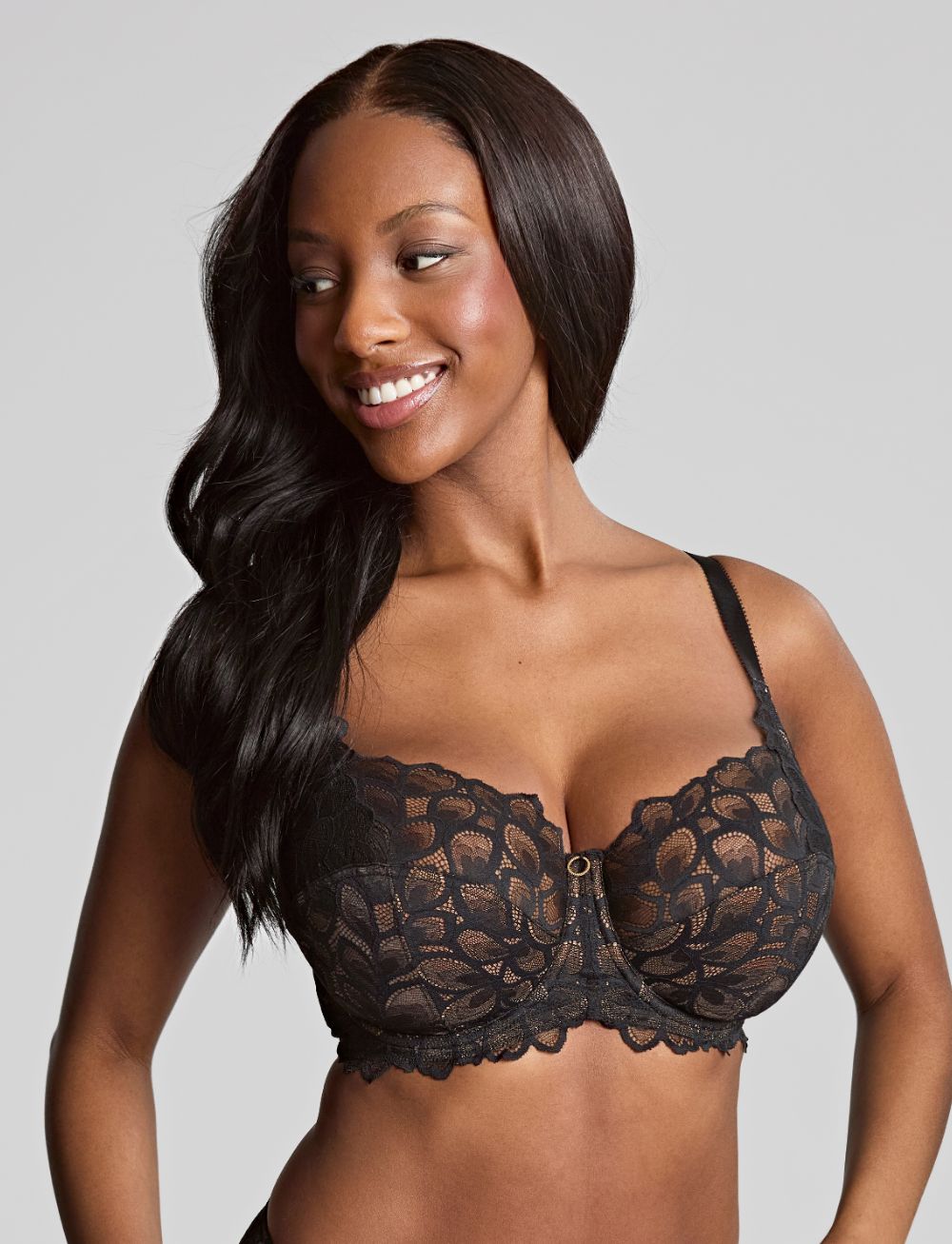 Panache Allure Full Cup Bra Black/Latte