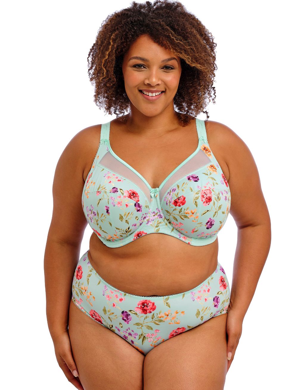 Goddess Kayla Full Cup Bra Blue Haze