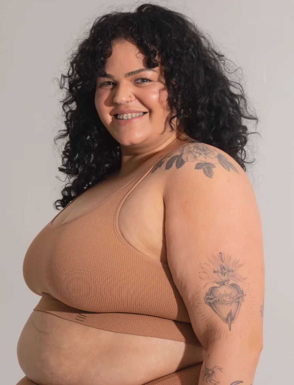 Underwear for Humanity Recycled Bra Crop D+ Nude 4