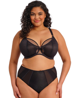 Elomi Kintai UW Plunge Bra Black