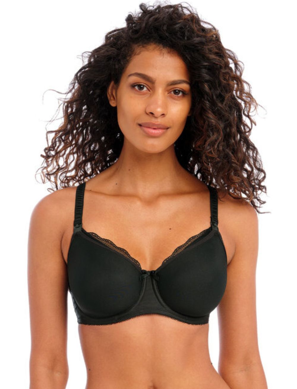Freya Pure Nursing Bra Black