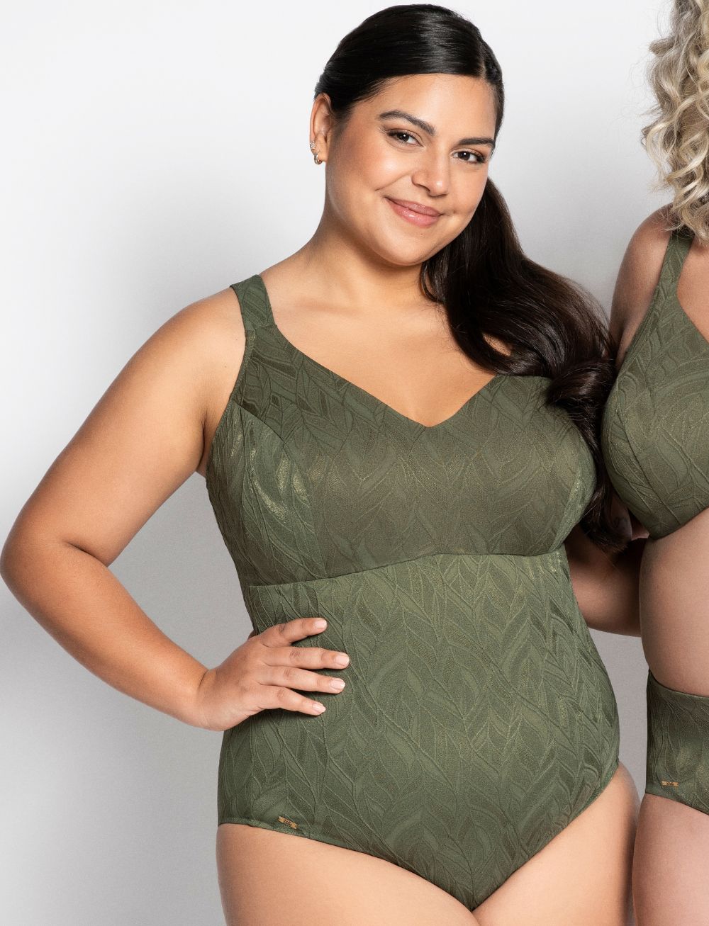 Ulla Monaco Underwired Swimsuit Olive