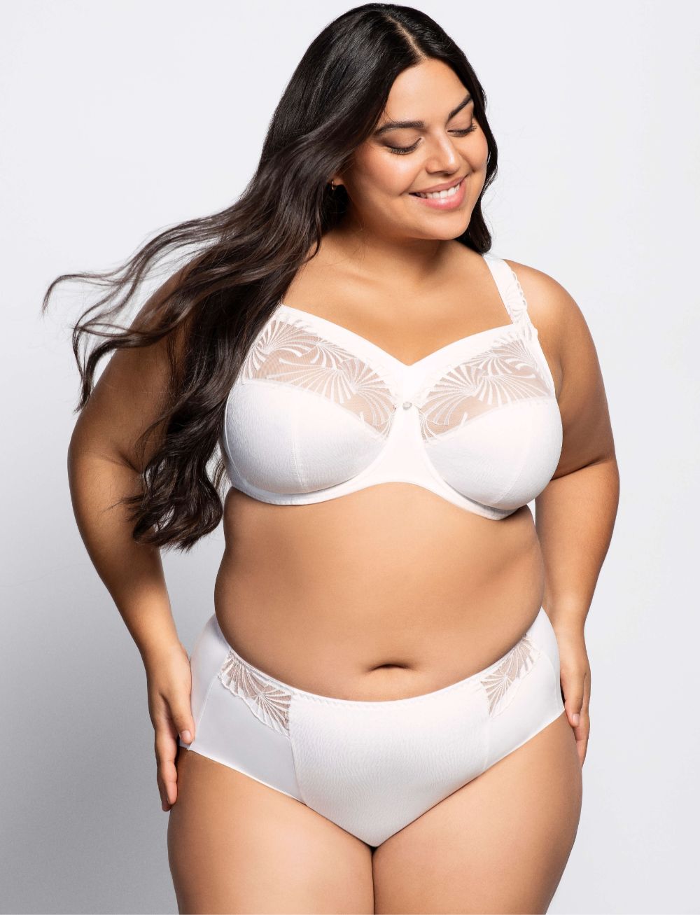 Ulla Emily Underwired Bra (AU H-K Cup) Ecru