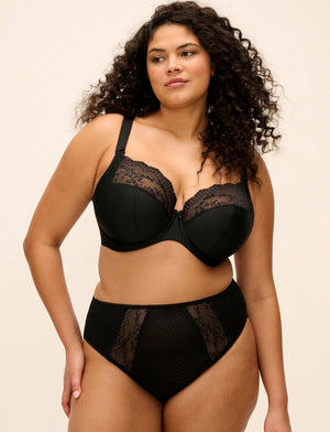 Elomi Lucie UW Stretch Plunge Bra Jet