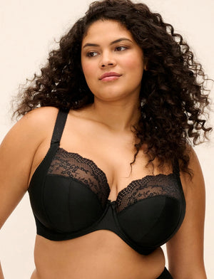 Elomi Lucie UW Stretch Plunge Bra Jet
