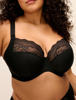 Elomi Lucie UW Stretch Plunge Bra Jet