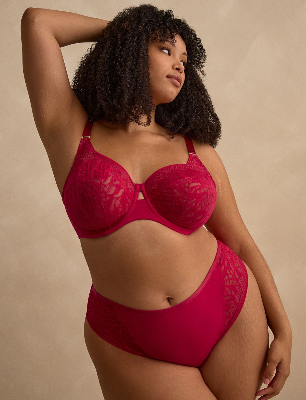 Sculptresse Sophia Full Cup Bra Raspberry