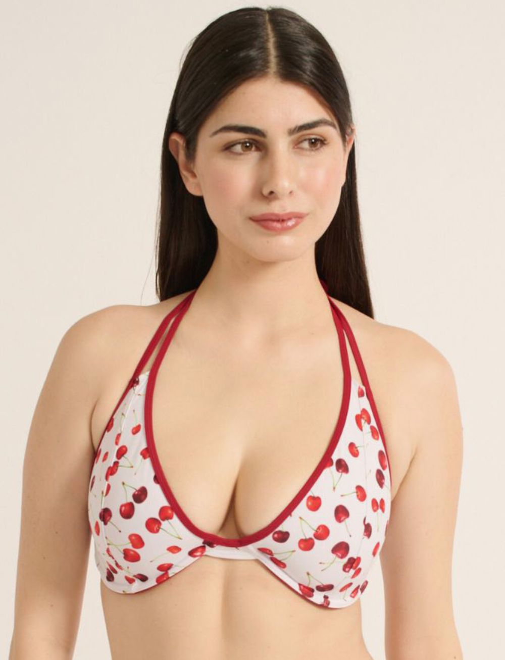 RAQ Multi-Way Bikini Top Cherry