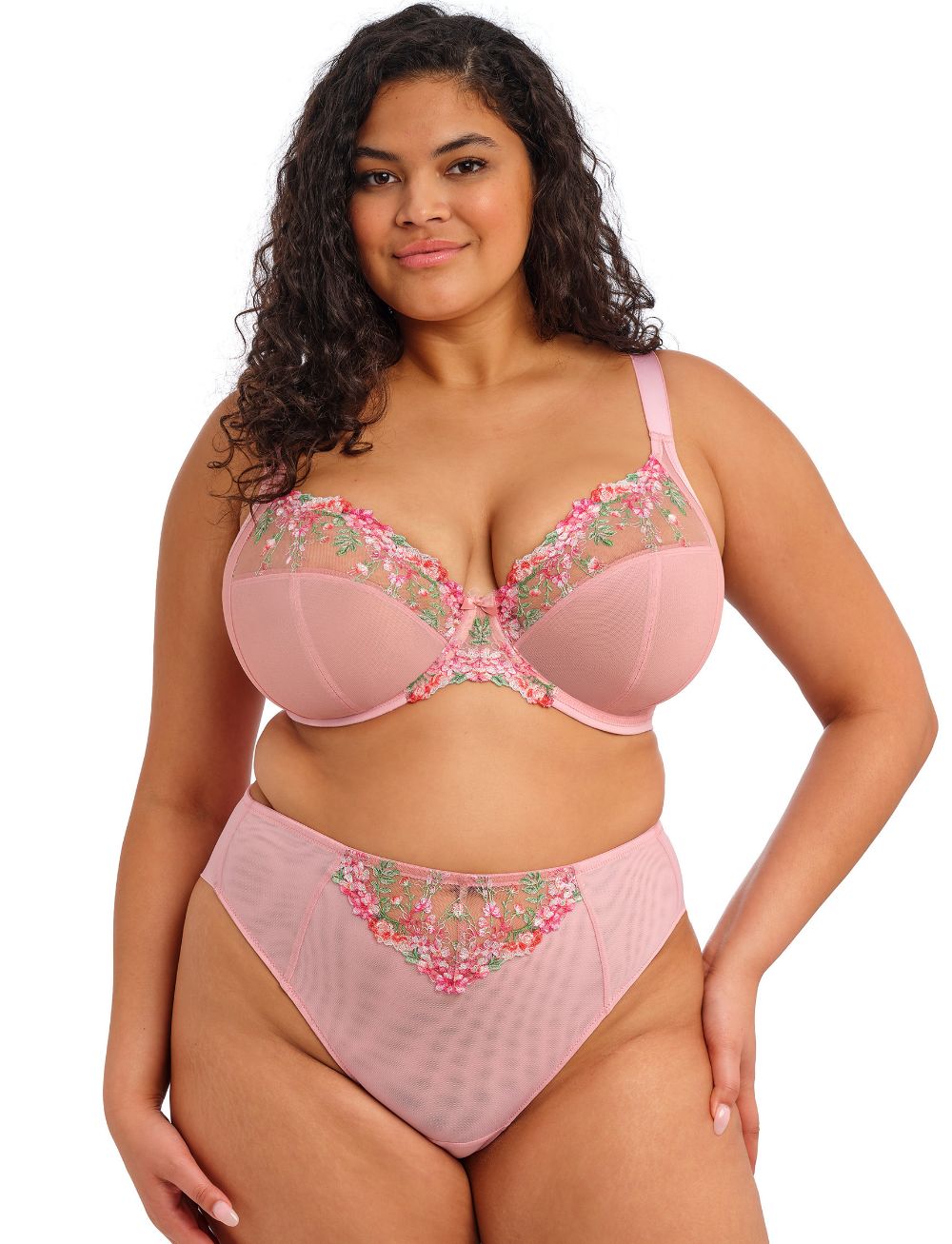 Elomi Aerith UW Plunge Bra Rose