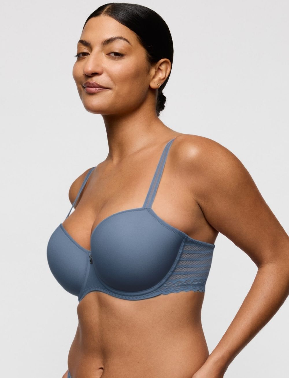 Primadonna Twist Twist Side Padded Balcony Bra Indigofera