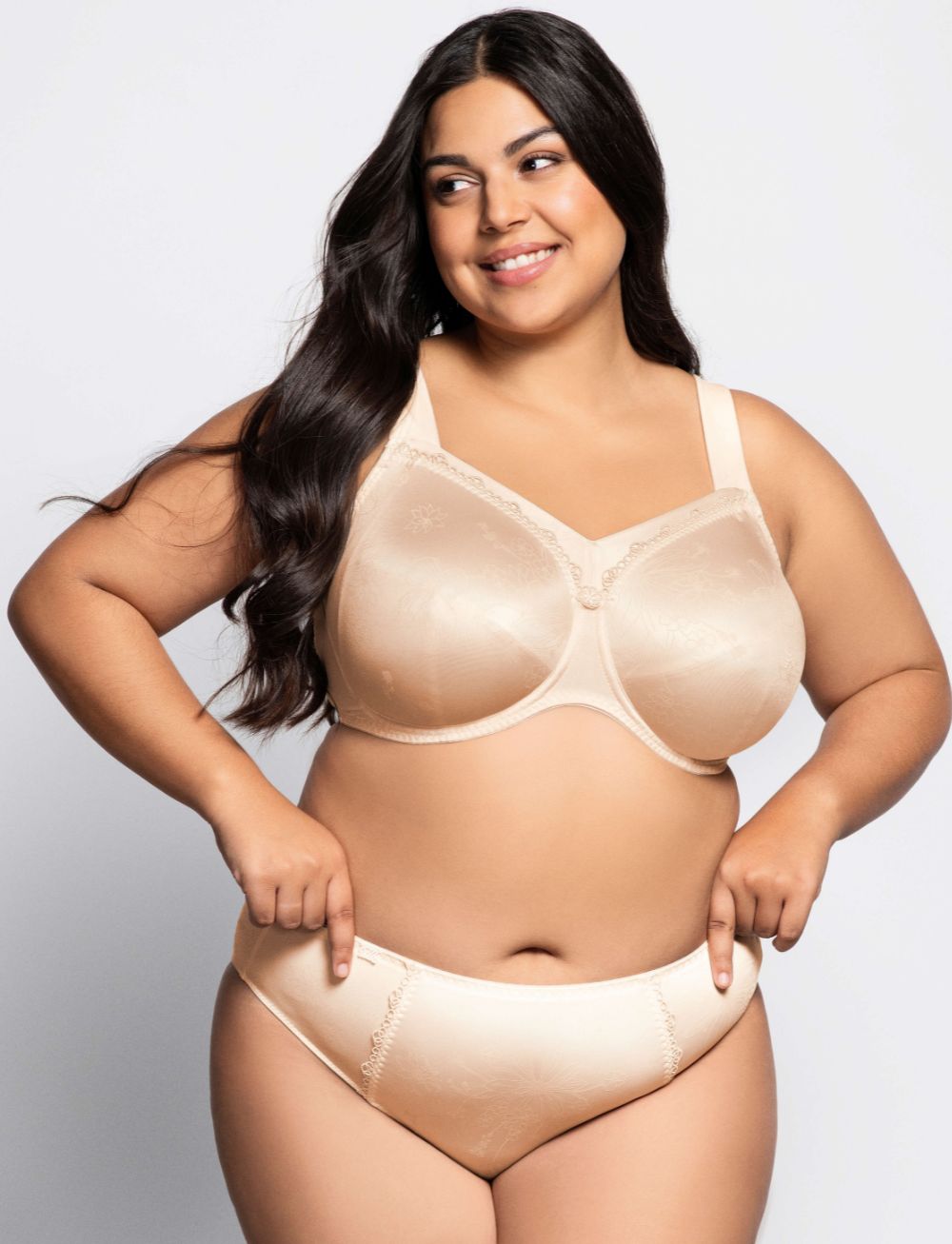 Ulla Viola Bra With Panel Silk