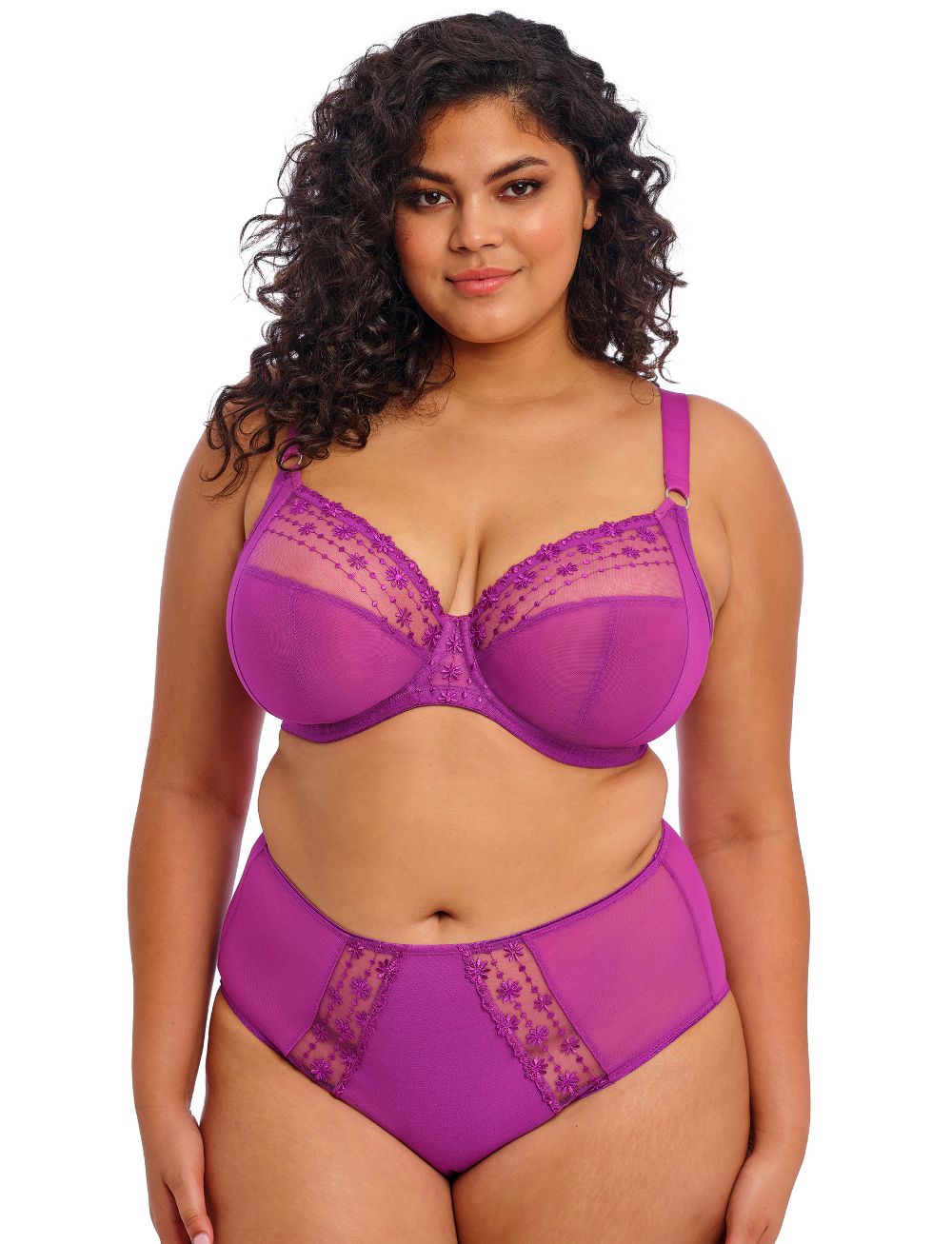 Elomi Matilda UW Plunge Bra Hollyhock