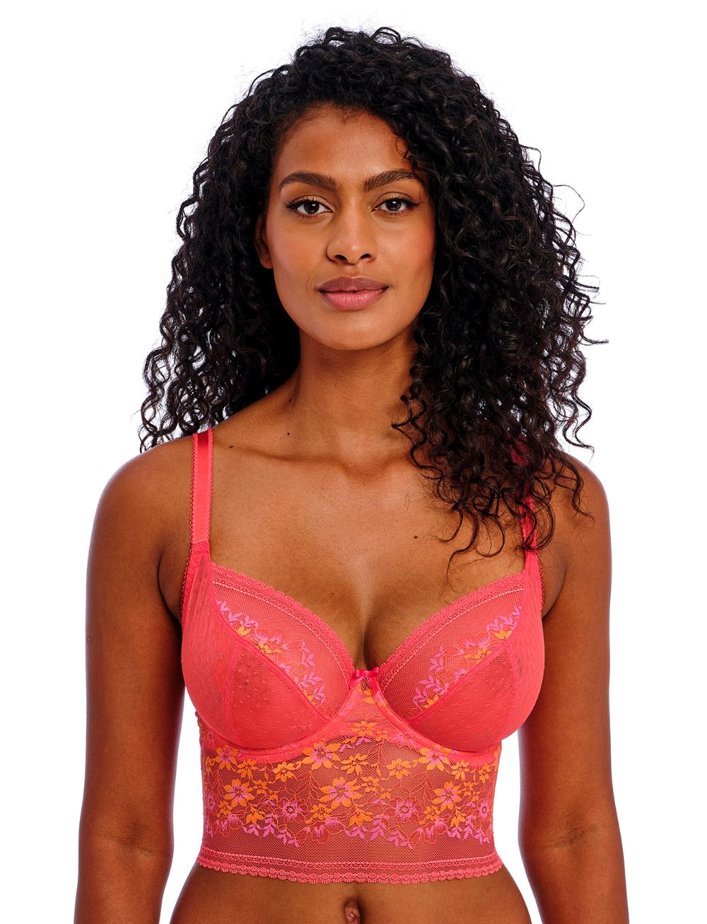 Freya Sydnie UW Longline Bra Strawberry Ice