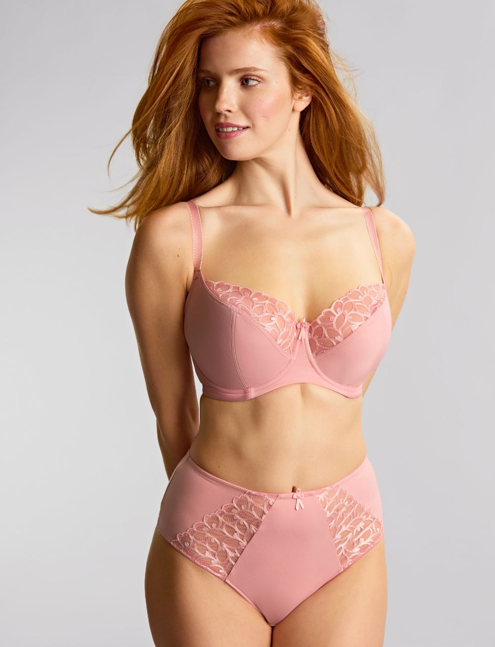 Panache Cora Balcony Bra Soft Pink
