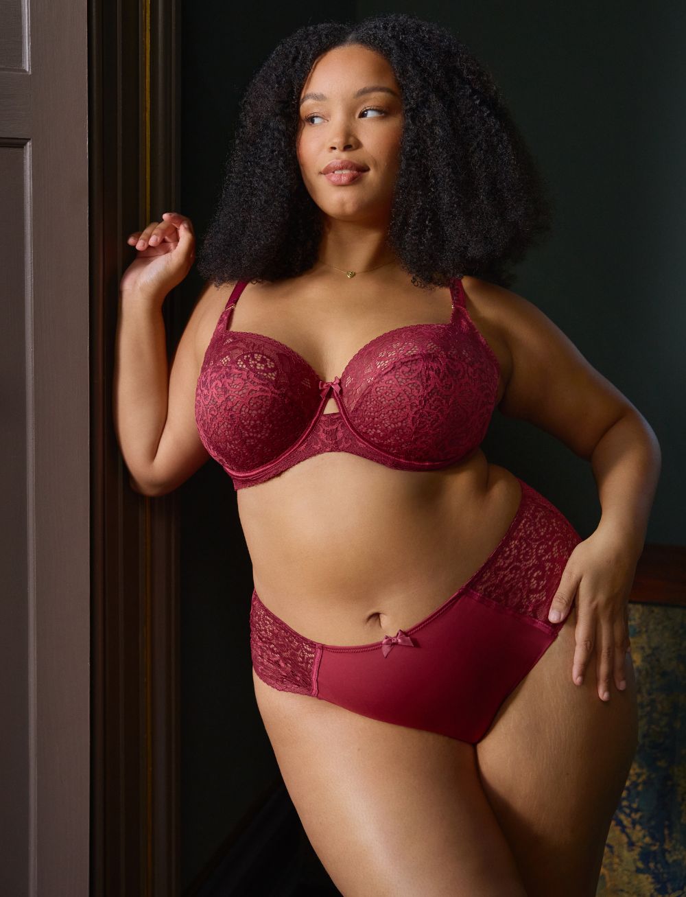 Sculptresse Estel Full Cup Bra Cherry Red