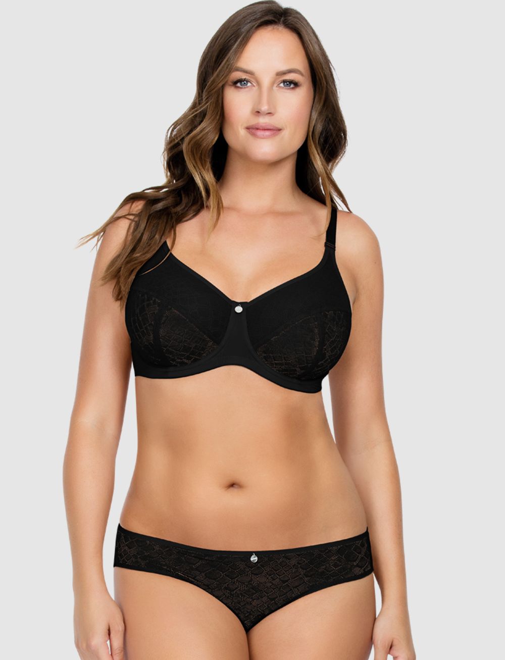 Parfait Enora Underwired Minimiser Bra Black