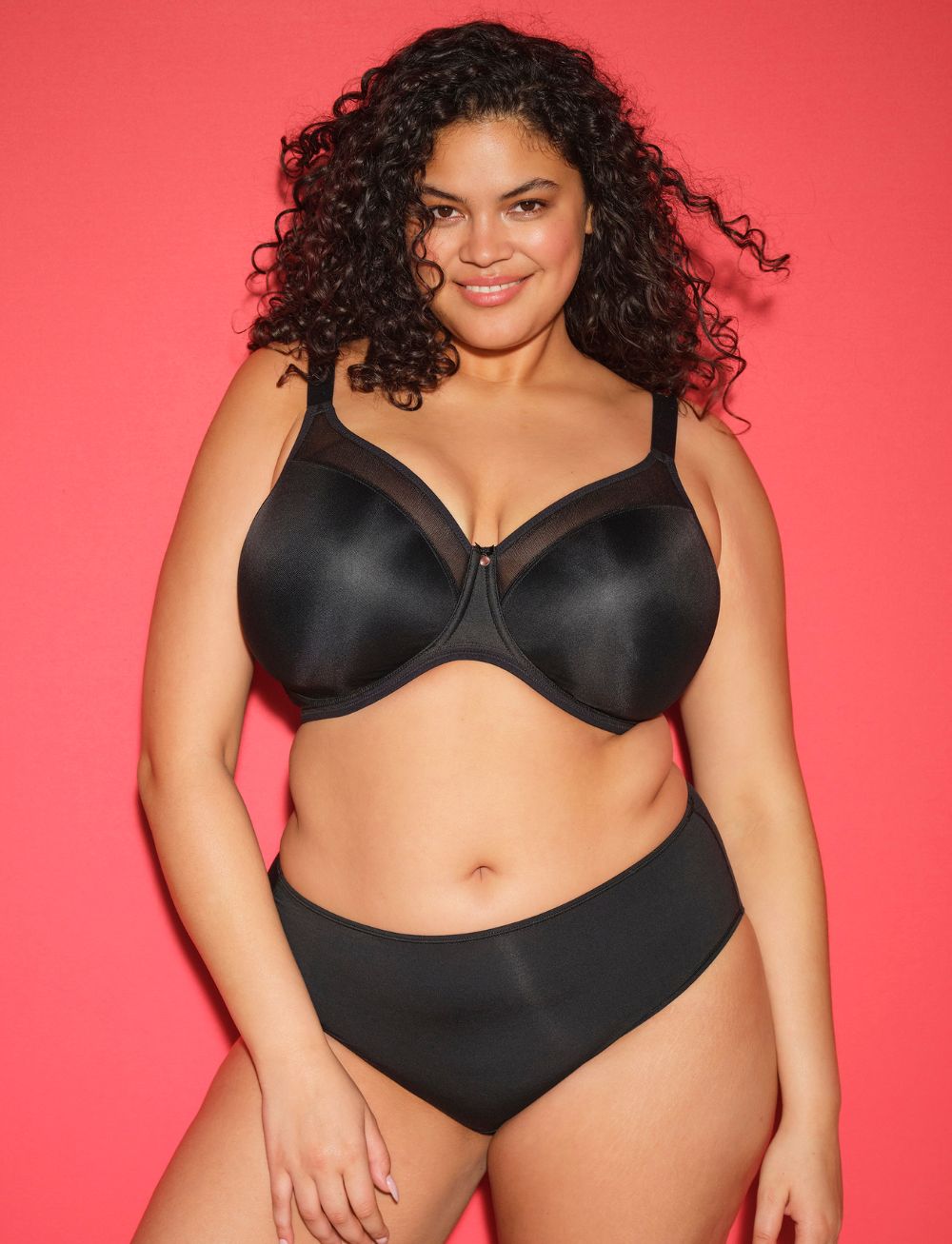 Elomi Smooth Moulded T-Shirt Bra Black