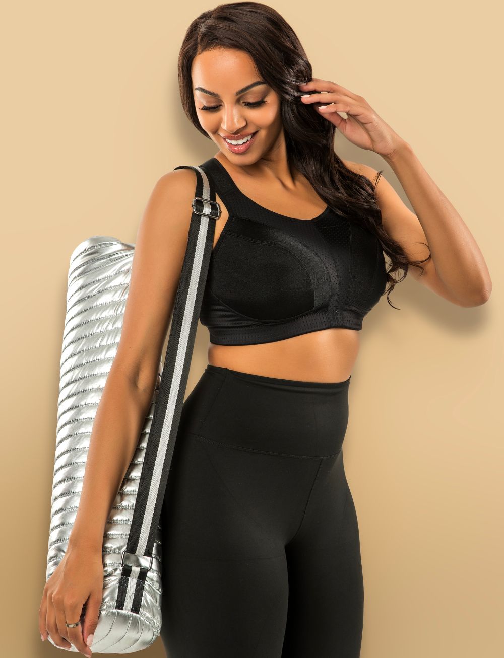Parfait Active D+ Wirefree Sports Bra Black