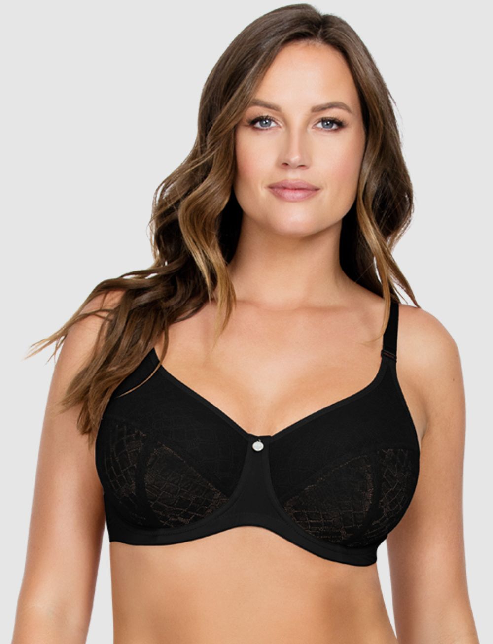 Parfait Enora Underwired Minimiser Bra Black