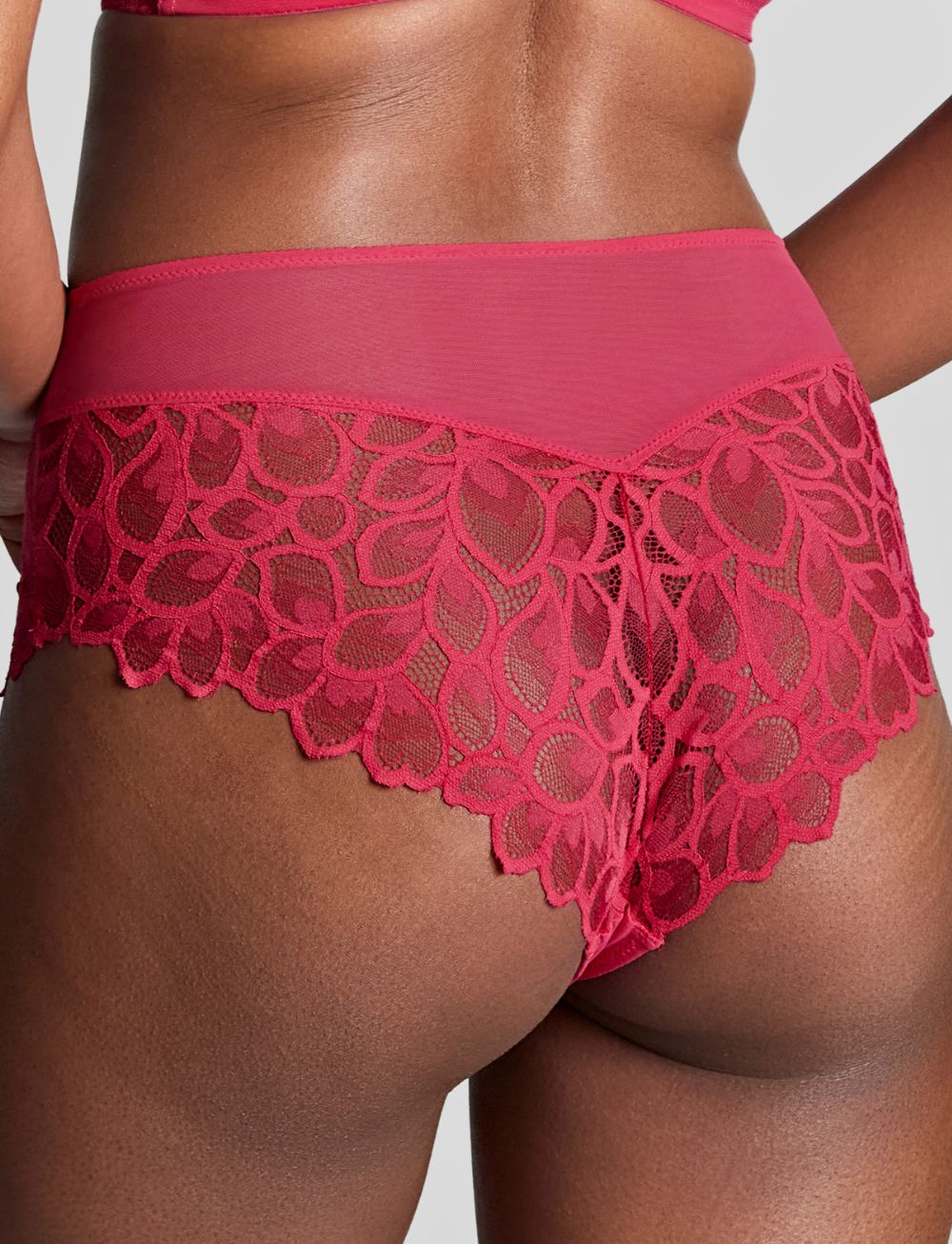 Panache Allure Deep Brief Raspberry