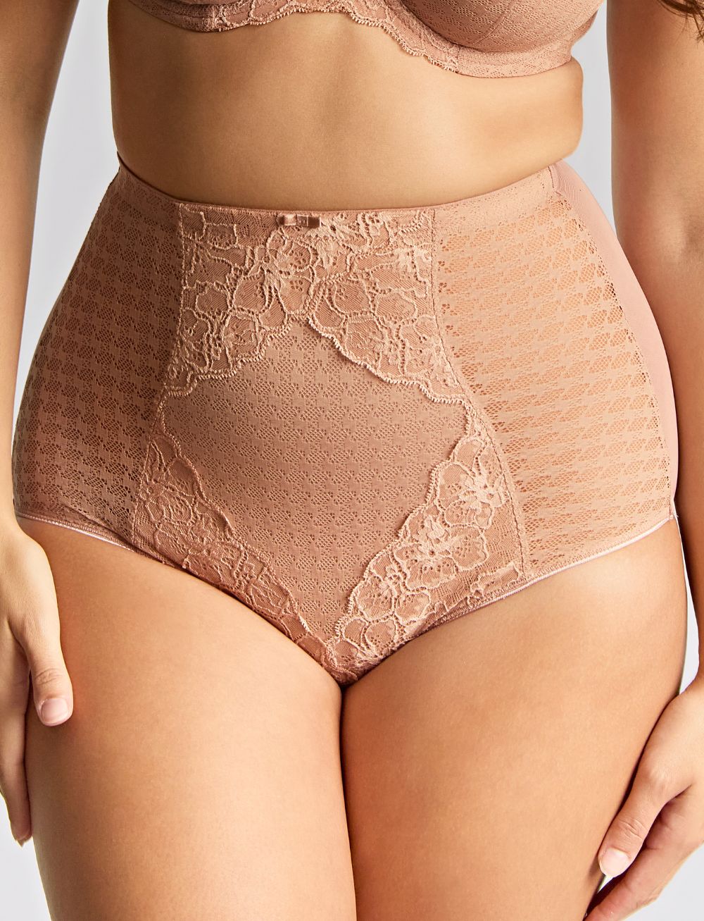 Panache Envy High Waist Shaping Brief Honey