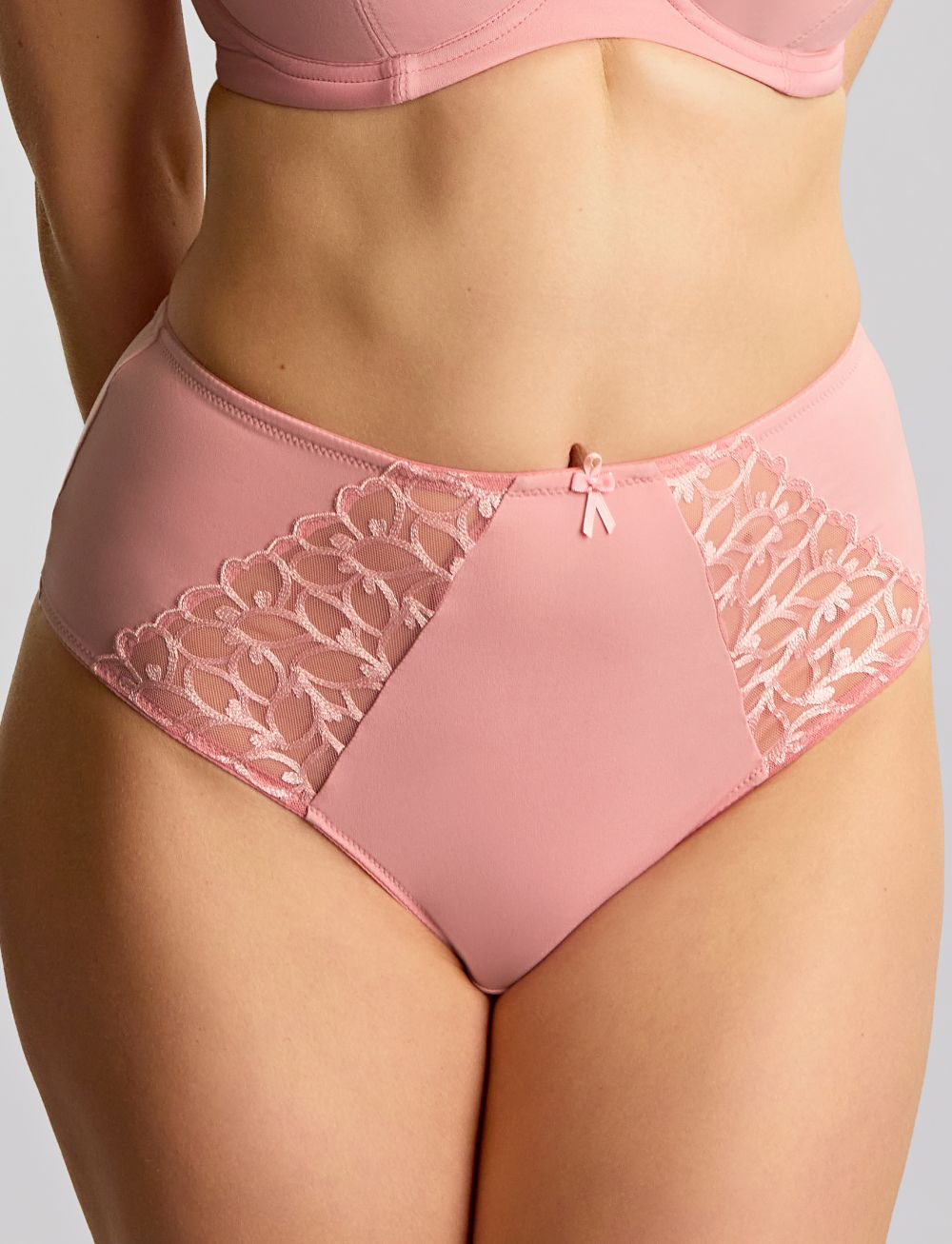 Panache Cora Deep Brief Soft Pink
