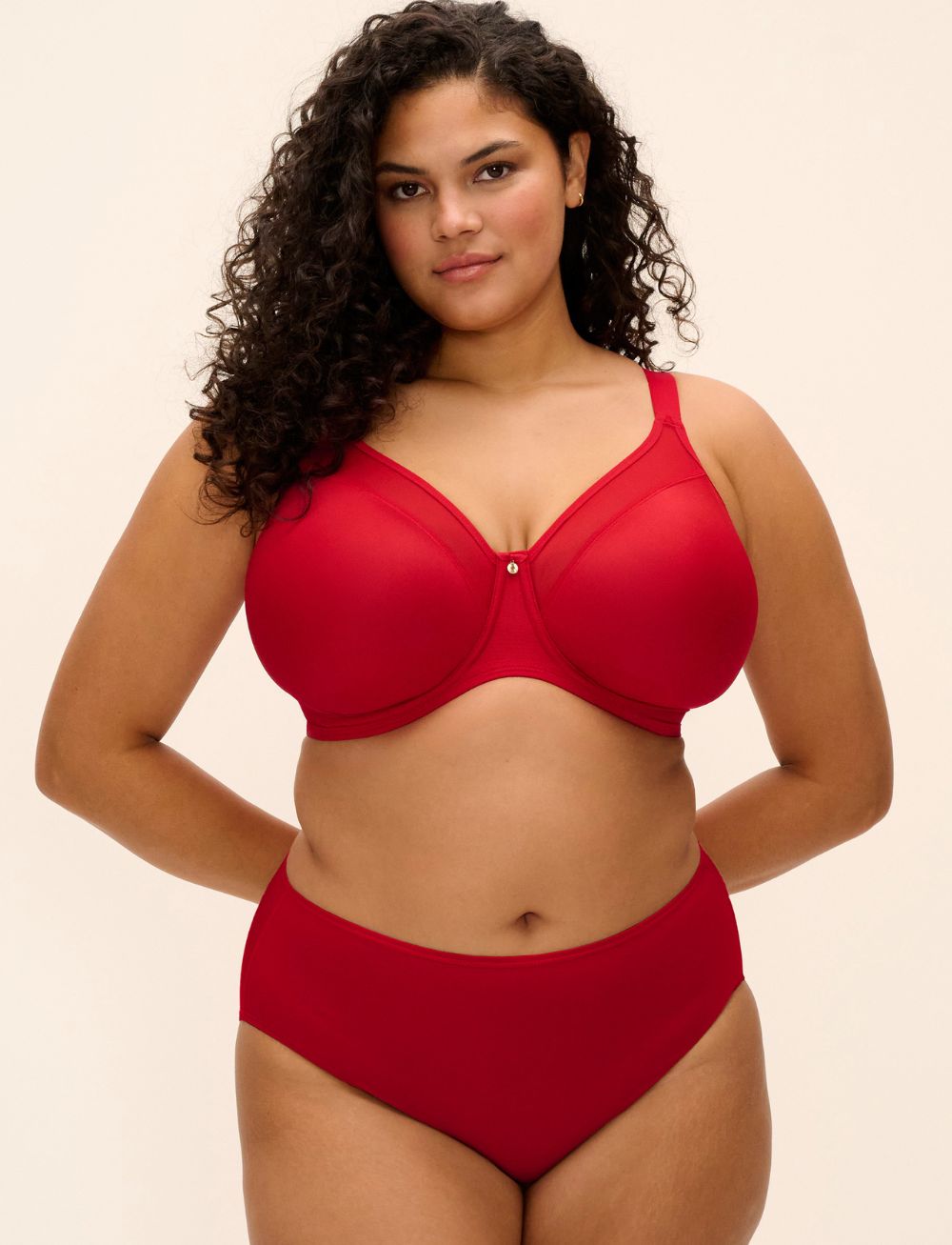 Elomi Smooth Moulded T-Shirt Bra Haute Red