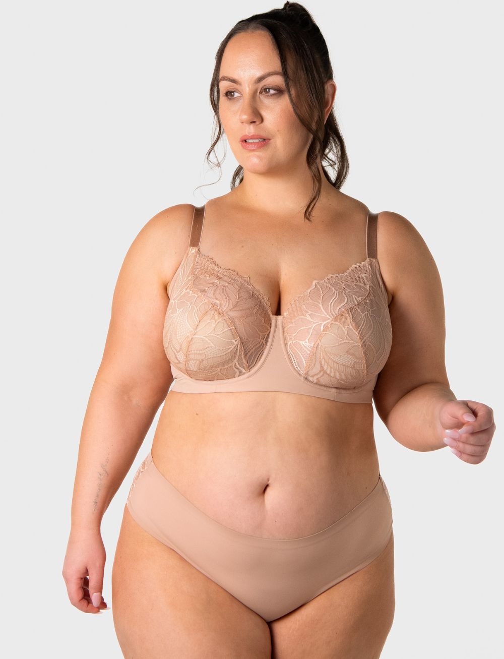 Hotmilk Evolve Refined Full Cup Bra Cashmere