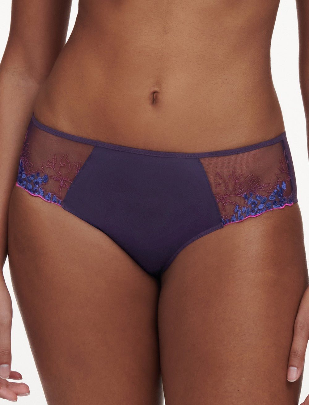 Chantelle Pulp Spice Shorty Midnight Blue Multico