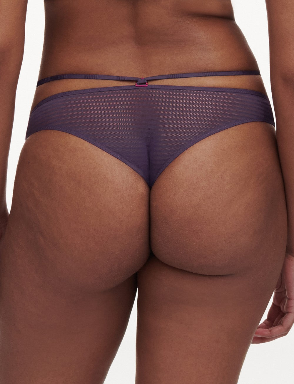 Chantelle Pulp Spice Tanga Brief Midnight Blue Multico