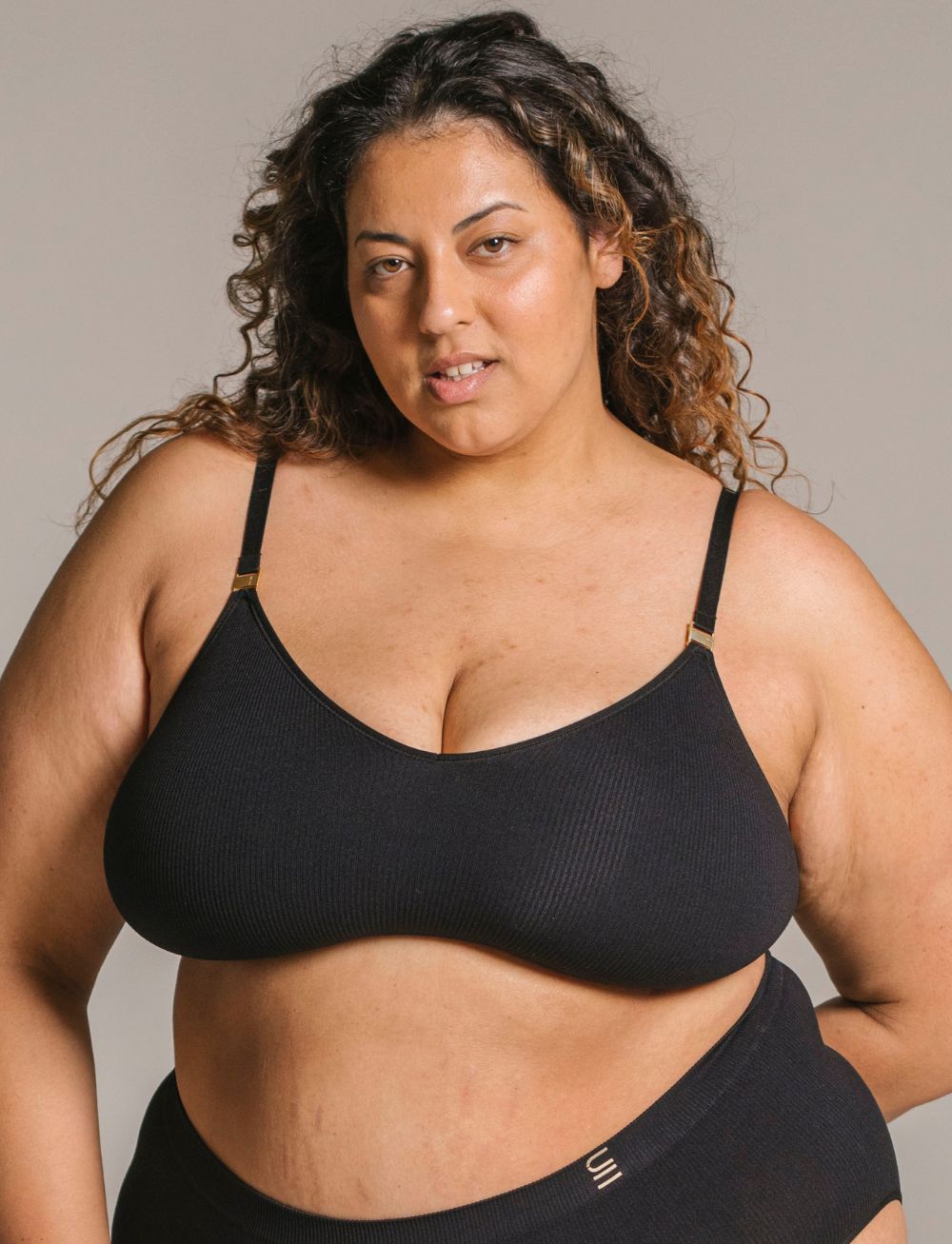 Underwear for Humanity Recycled Wireless Bra DD+ Black