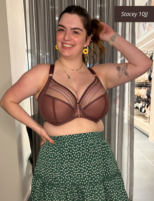 sg-10-12 Elomi Matilda Plunge Bra Sugarplum