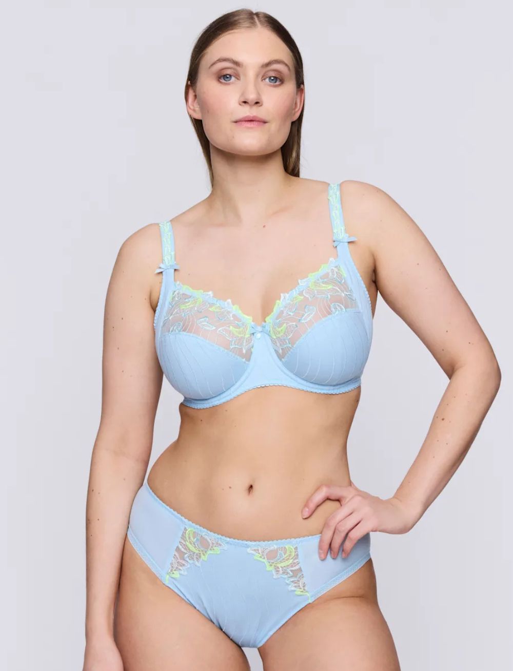 Primadonna Deauville Full Cup Bra Milky Blue